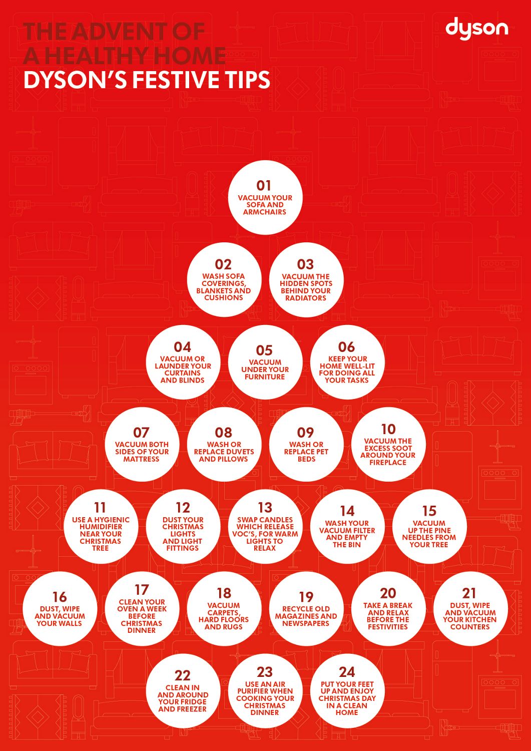 The Dyson Advent Cleaning Calendar