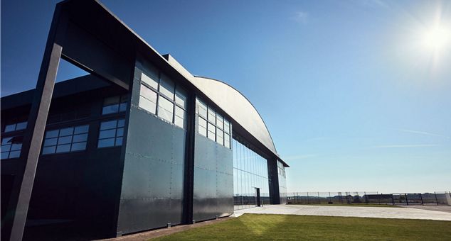 Hullaington hanger restored by Dyson