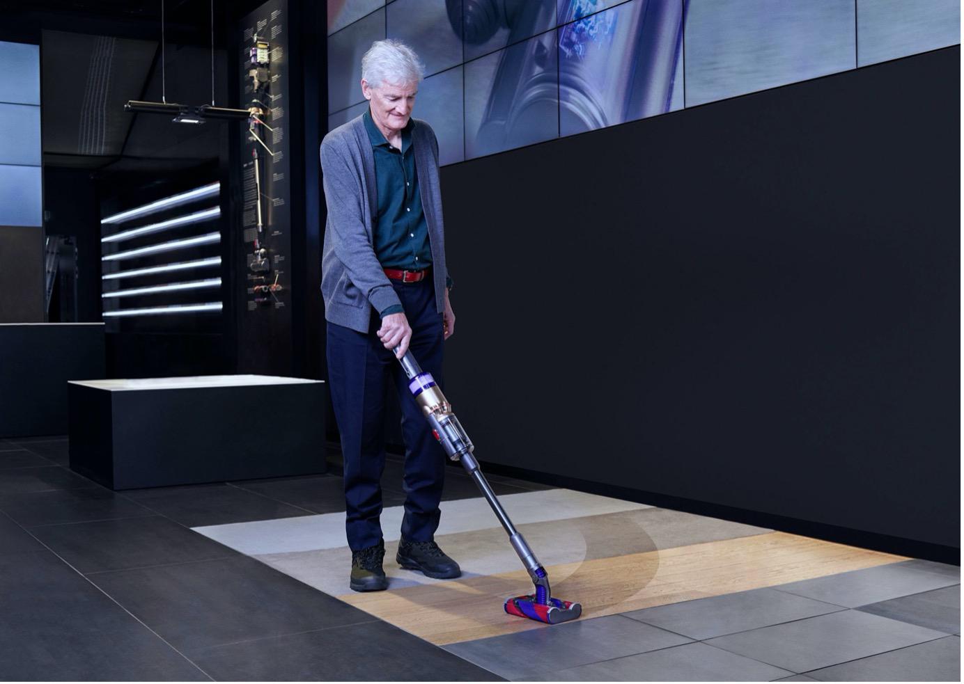 James Dyson with Omni-glide