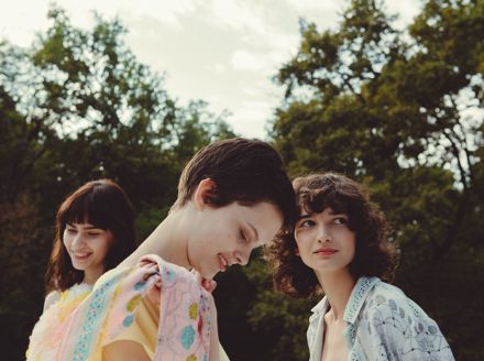 The Dyson Corrale straightener being used at Milan Fashion Week.