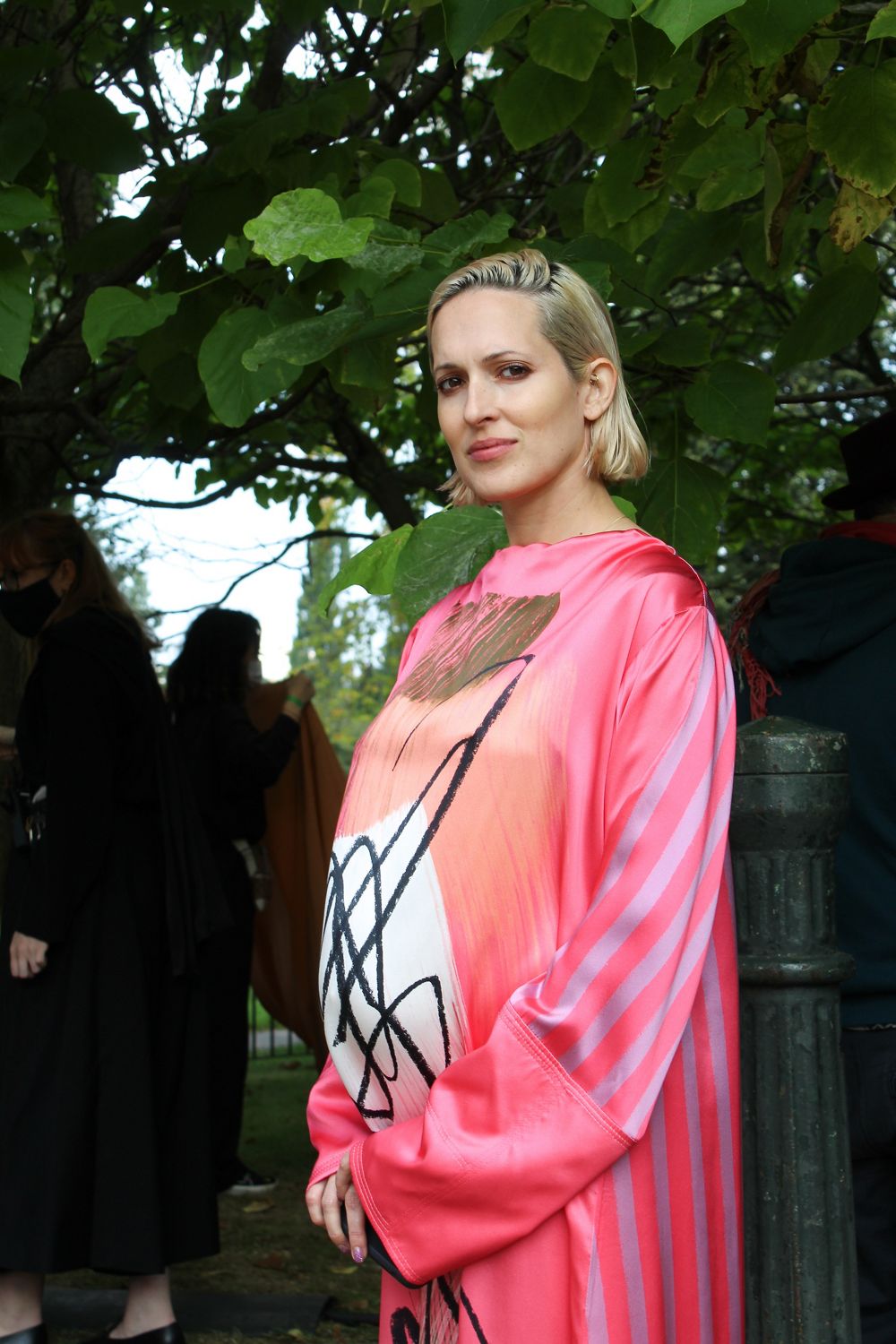 Models at Fashion Week