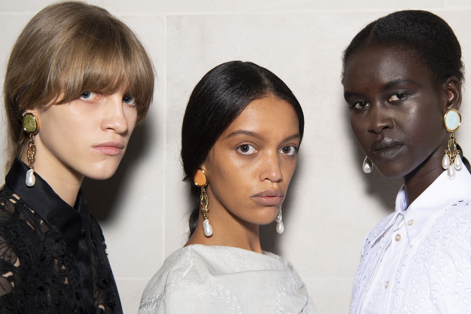 Models at Fashion Week