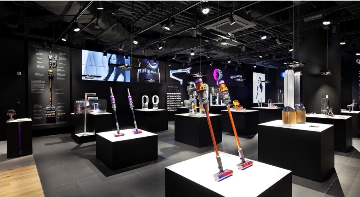 Dyson Demo Store in Korea.