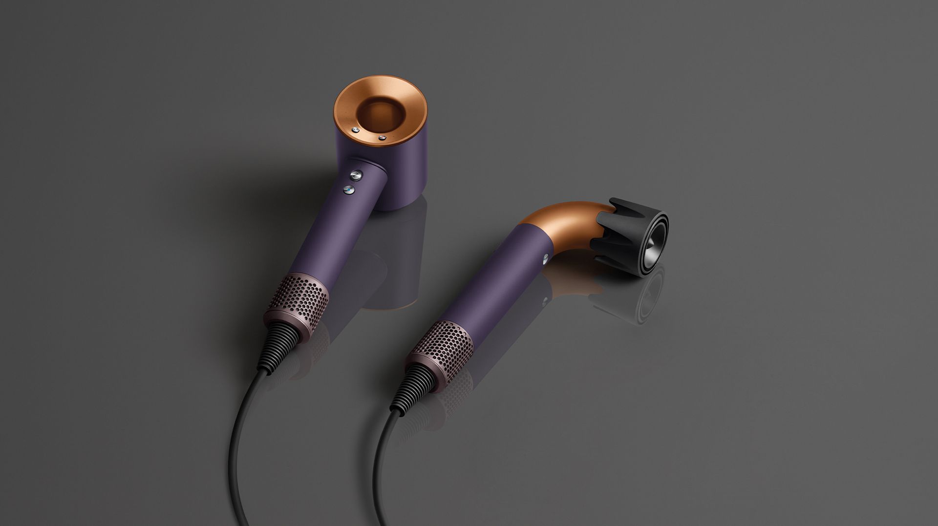 The Dyson Professional hair care range.