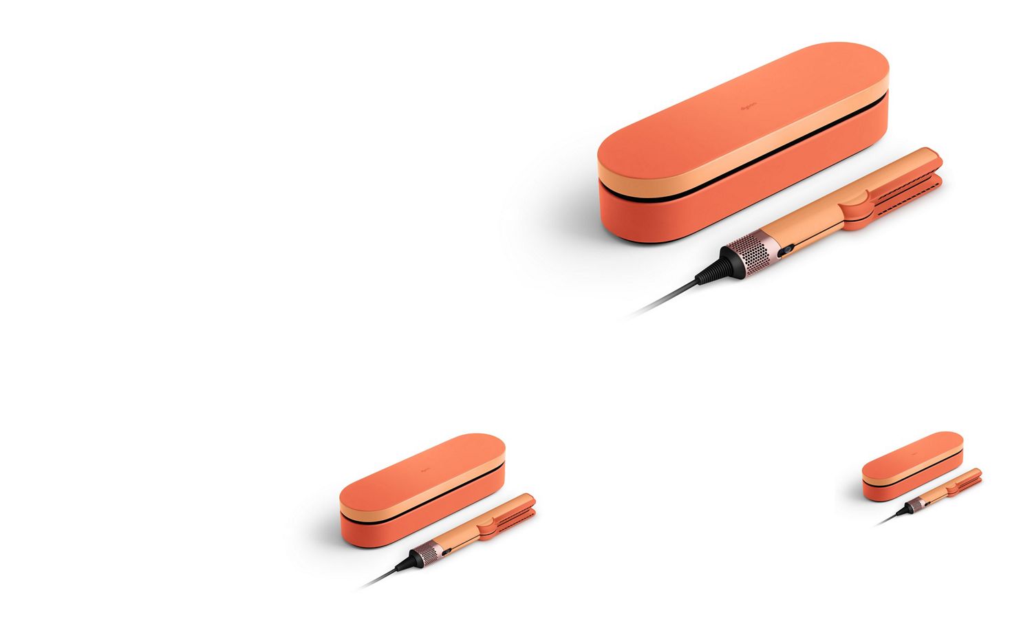 Dyson Airstrait™ dryer and straightener | Ceramic apricot/Topaz