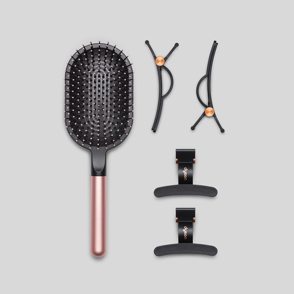 A range of Dyson Beauty accessories.