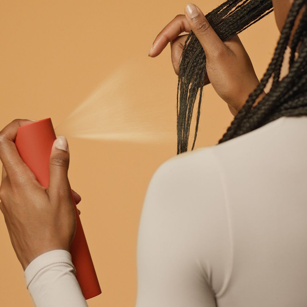 Dyson Chitosan Multi-use styling spray refill.