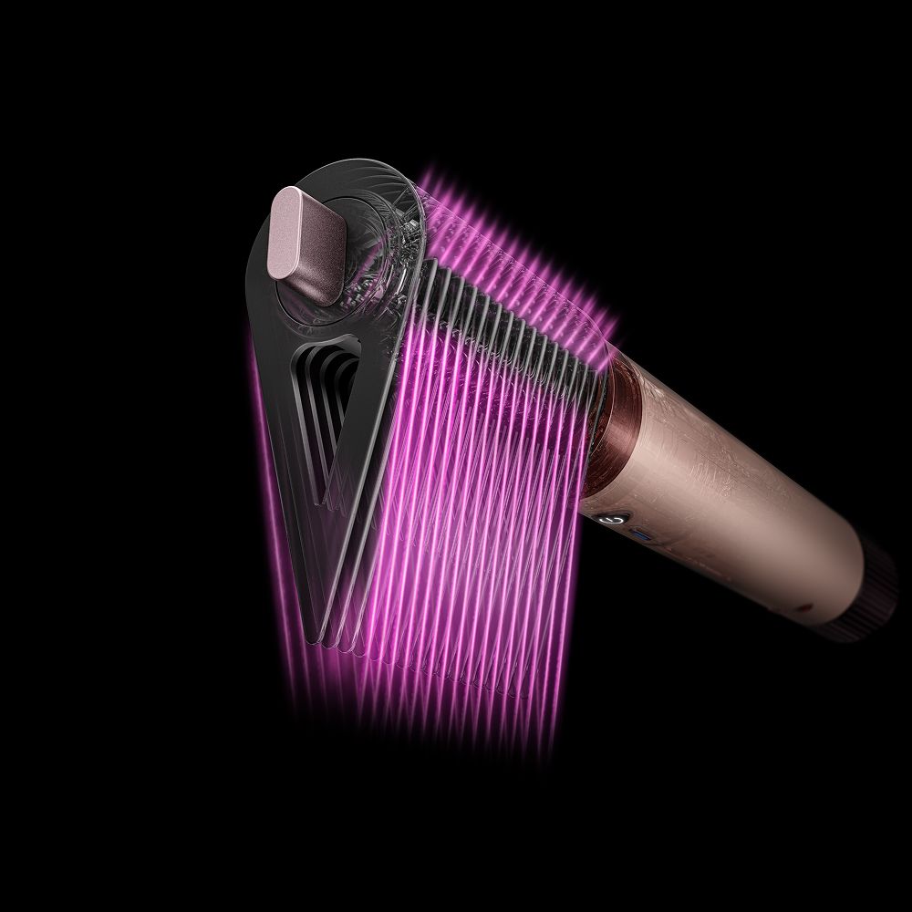 Tension comb 2x attachment with graphics showing the airflow through the prongs.