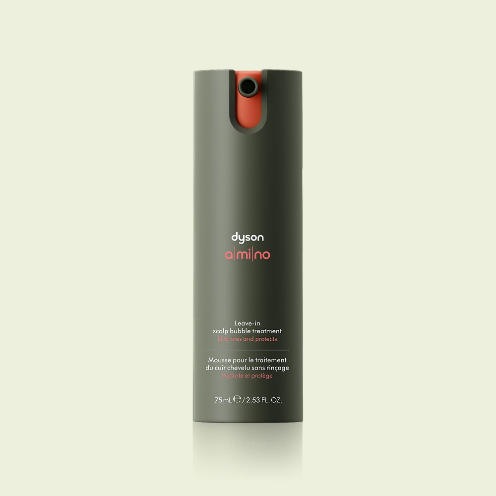 Dyson Amino Leave-in scalp bubble treatment.