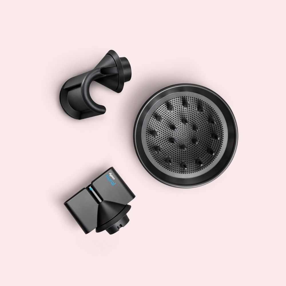 A range of Dyson Supersonic attachments.