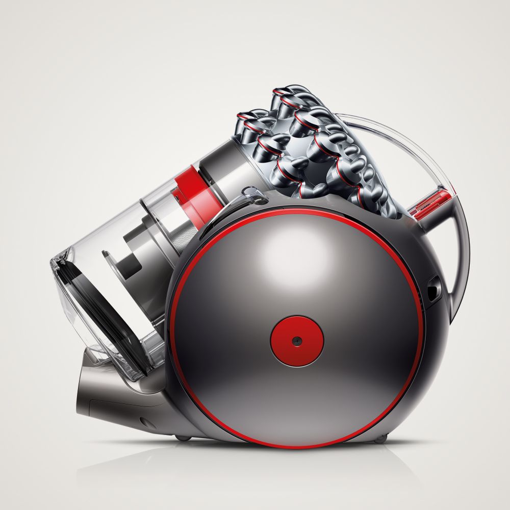 Un aspirateur vertical de la gamme Dyson Ball Animal.