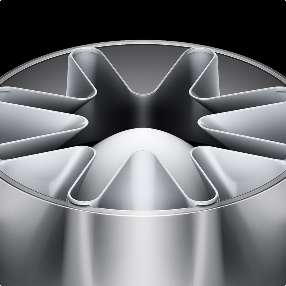 Dyson Hushjet shizuka空気清浄機の星型ハッシュキット。
