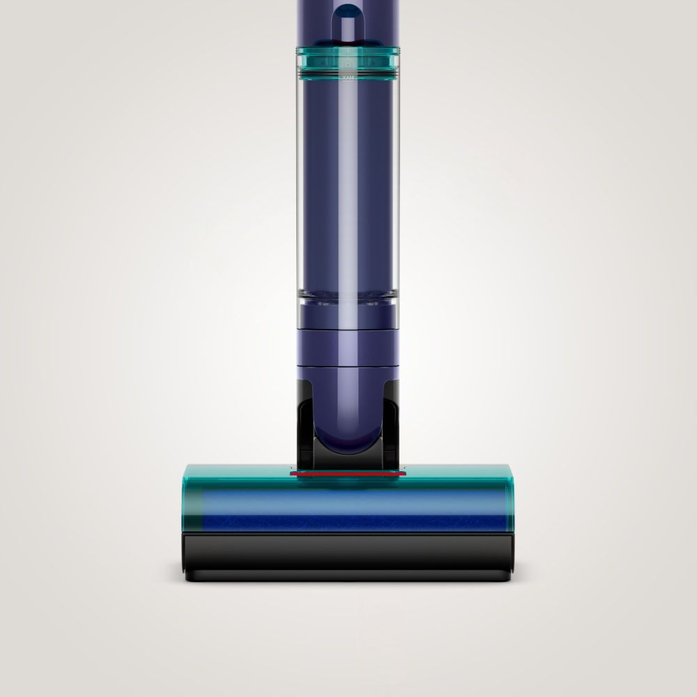 The cleaner head of the Dyson Clean+Wash Hygiene hard floor cleaner. 