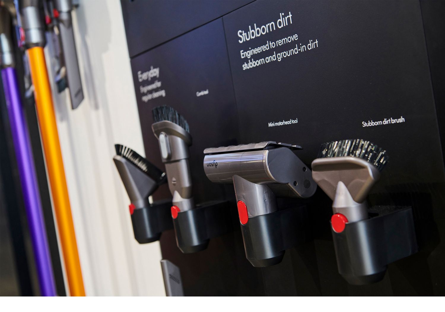 Choice of wand colours and attachments