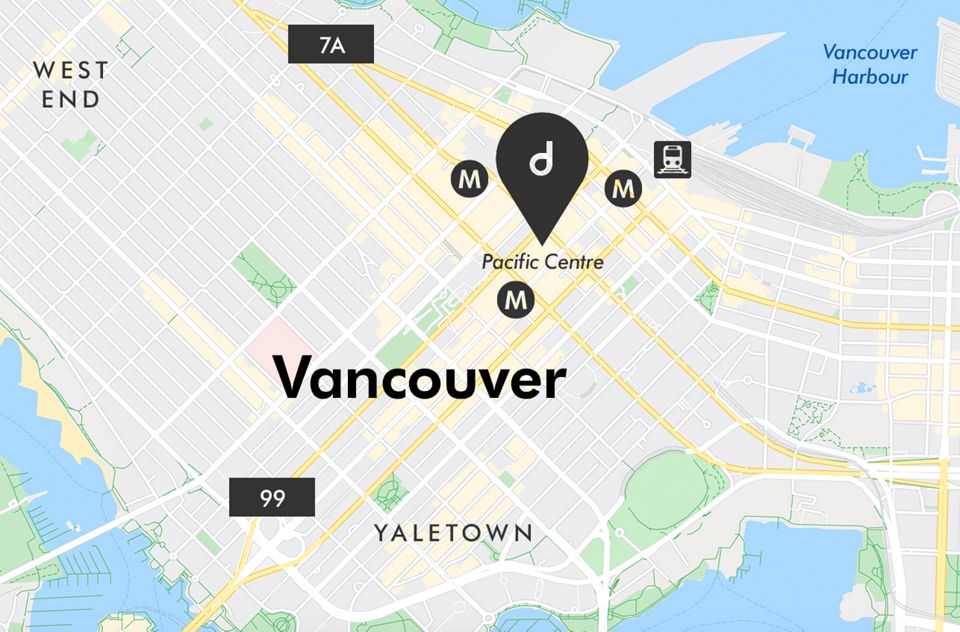  Map of Dyson Demo Store location