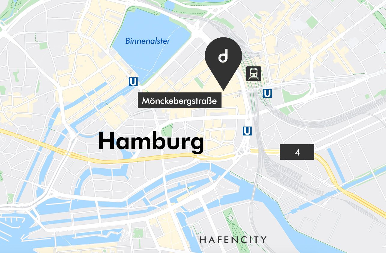 Dyson Demo Store Standort auf Karte 