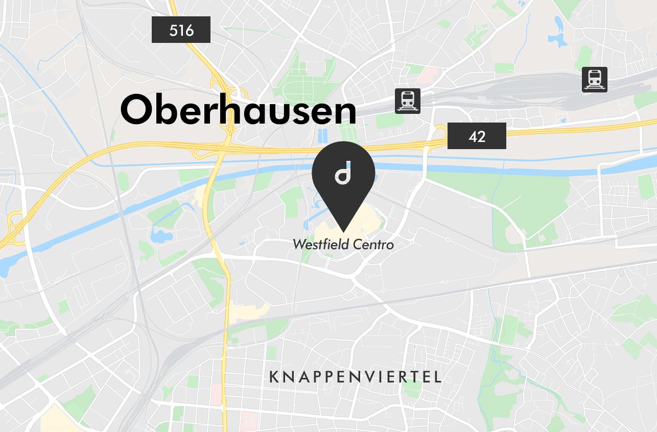 Dyson Demo  Store Standort auf Karte 