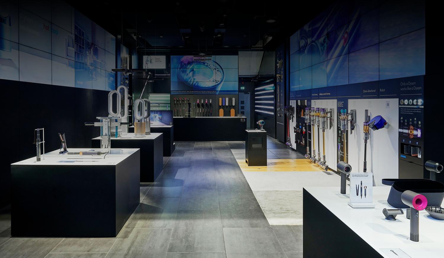 Oxford Street Dyson Demo Store