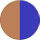 Cuivré / Bleu de Prusse  - Selected colour
