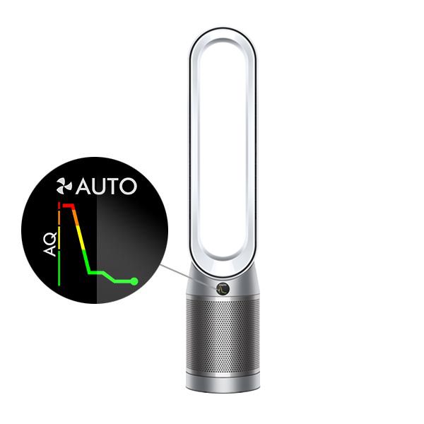 Touhou ga zo door medeklinker Dyson Purifier Cool AutoReact™ luchtreiniger (Wit/Zilver) | Dyson NL