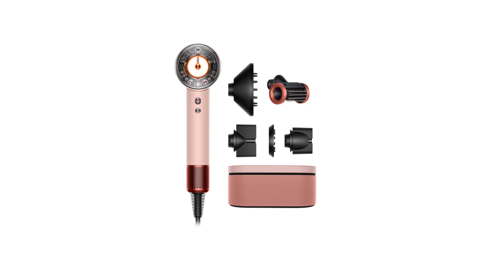 เครื่องเป่าผม Dyson Supersonic Nural™ (สีซากูระ เชอร์รี่) | Dyson ประเทศไทย