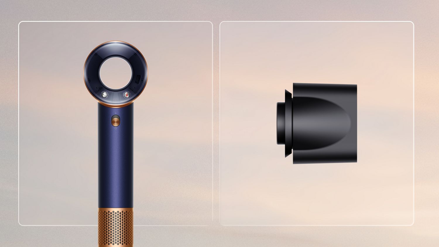 Dyson Supersonic™ Travelヘアドライヤーとなめらかツール