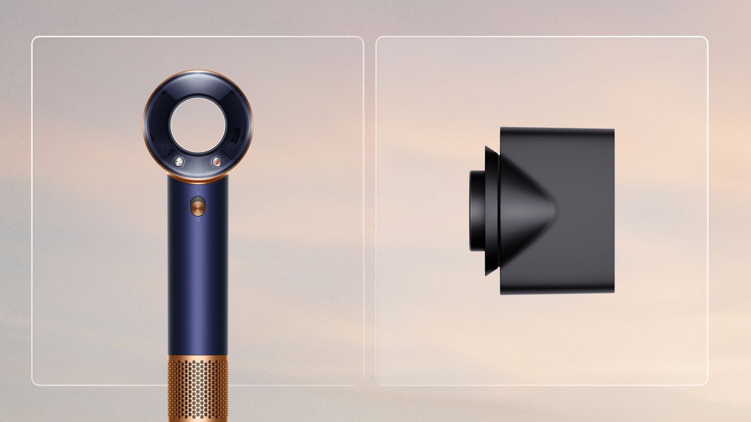 Supersonic™ Travel hair dryer with Styling concentrator.