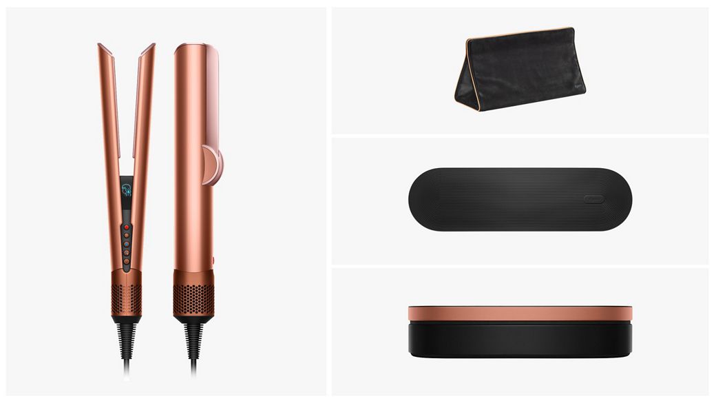 Dyson Airstrait™ straightener in Amber silk