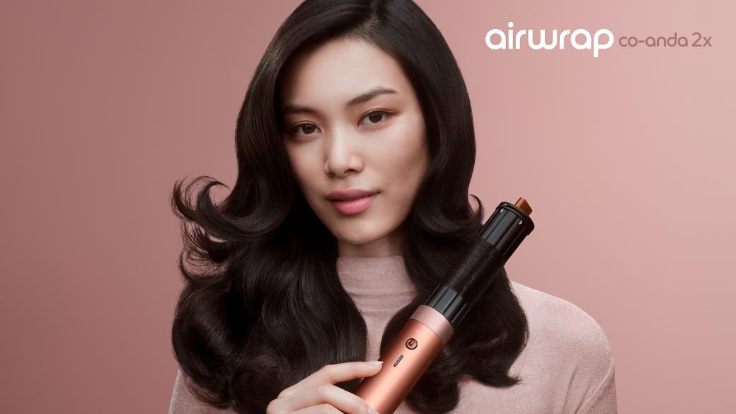 Dyson Airwrap Co-anda2x™ multi-styler and dryer (Amber silk/Pink