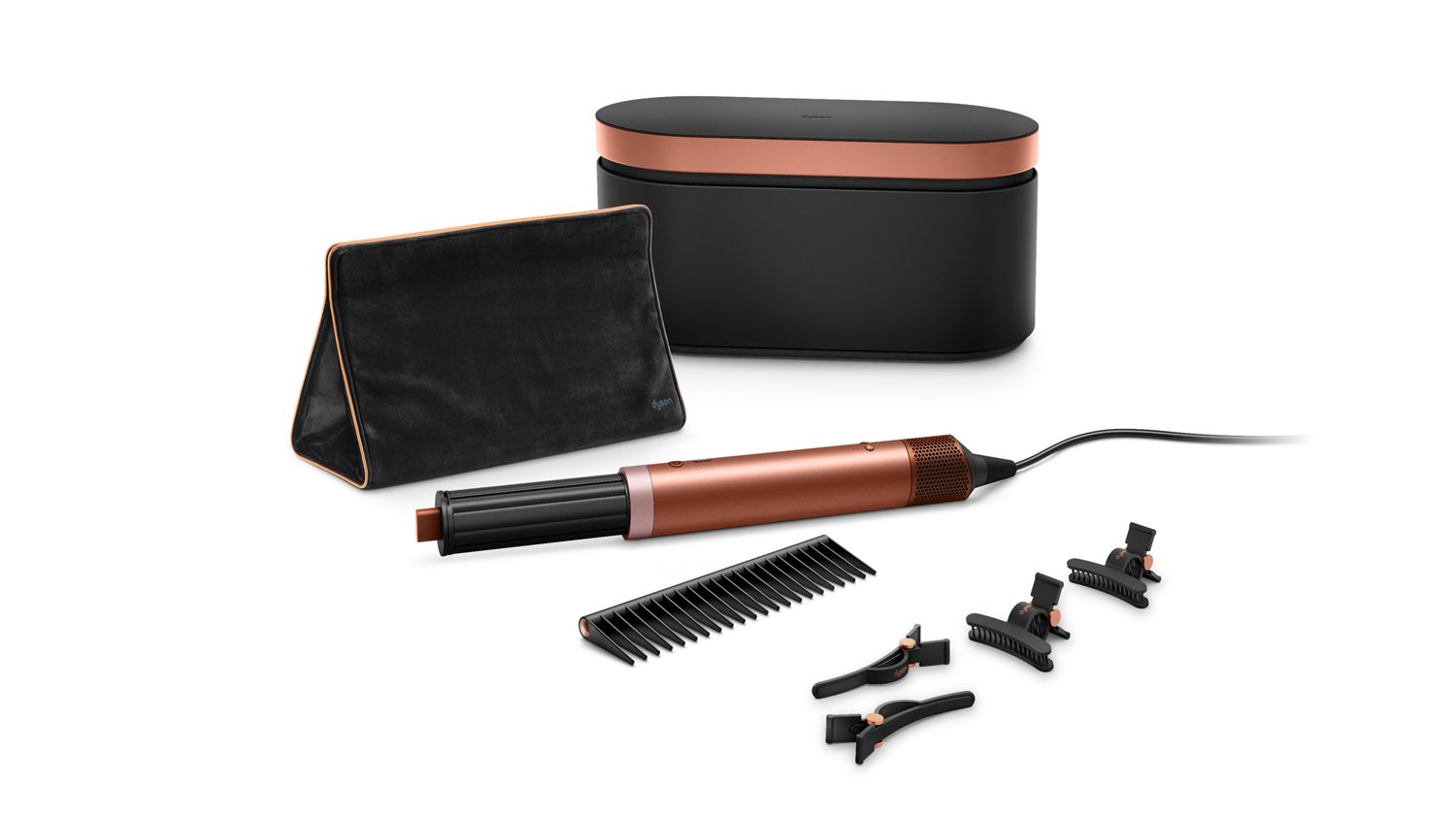 Multiestilizador y Secadora Dyson Airwrap Co-anda2x (Amber Silk)