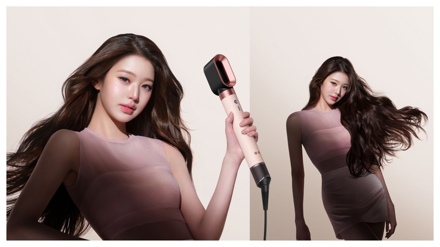 New Dyson Airwrap Co-anda2x™ multi-styler and dryer (Ceramic pink