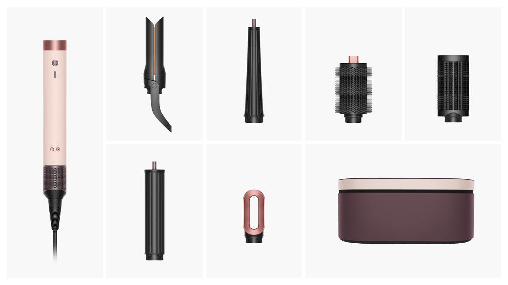 Dyson Airwrap Co-anda2x multi-styler and dryer and attachments.