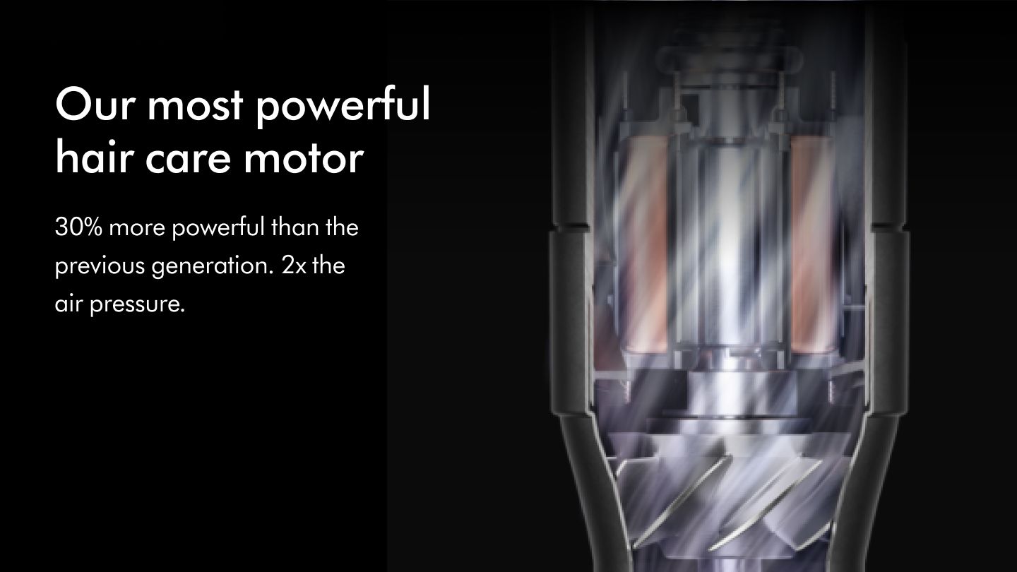 The Dyson Airwrap Co-anda2x multi-styler and dryer recognises an RFID chip in an intelligent attachment.