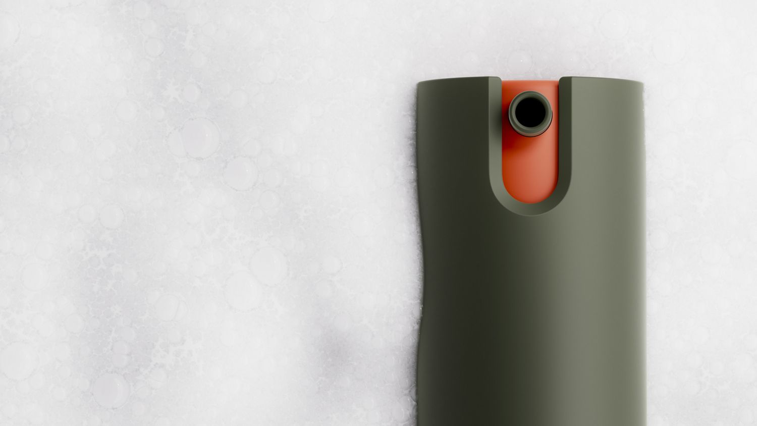 The lightly foaming Dyson Amino leave-in scalp bubble treatment.