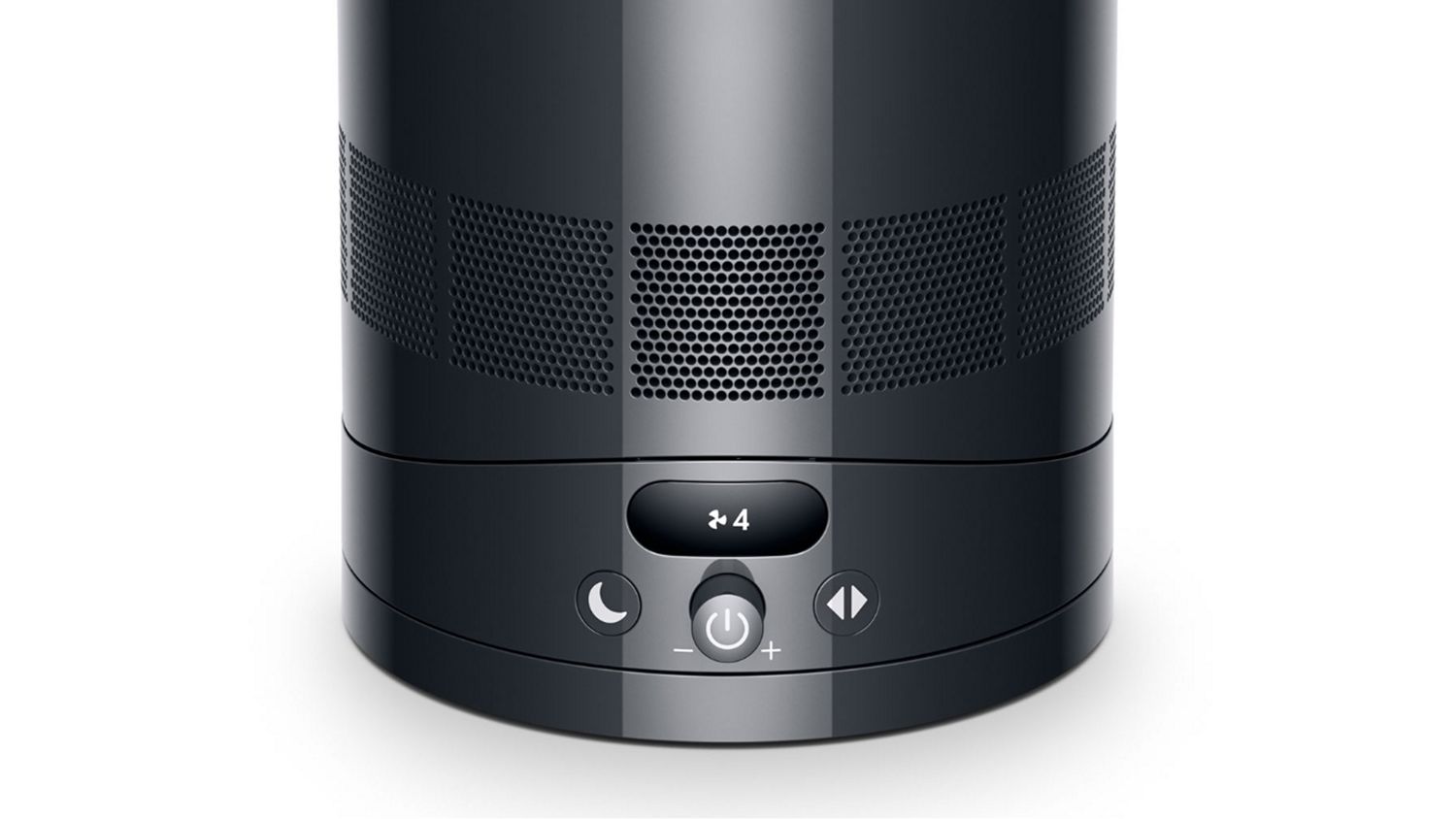 The Dyson Cool CF1 fan’s LCD screen and controls.
