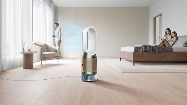 Dyson Purifier Humidify+Cool Formaldehyde - White Nickel Gold