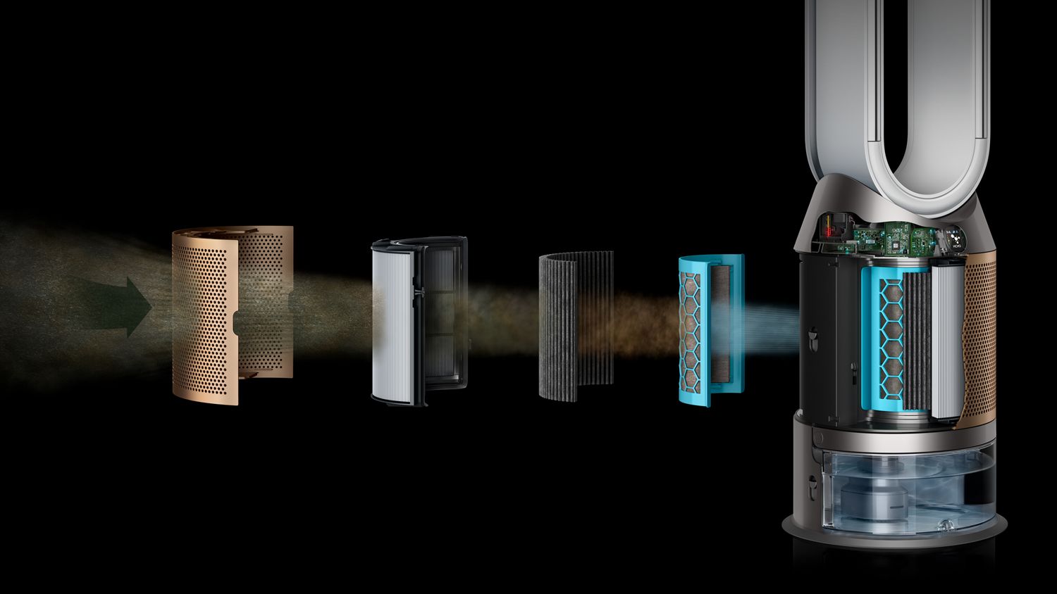 Dyson Purifier Humidify+Cool Formaldehyde™ 加湿空気清浄機 Dyson Purifier Humidify+Cool Formaldehyde™ 加湿空気清浄機