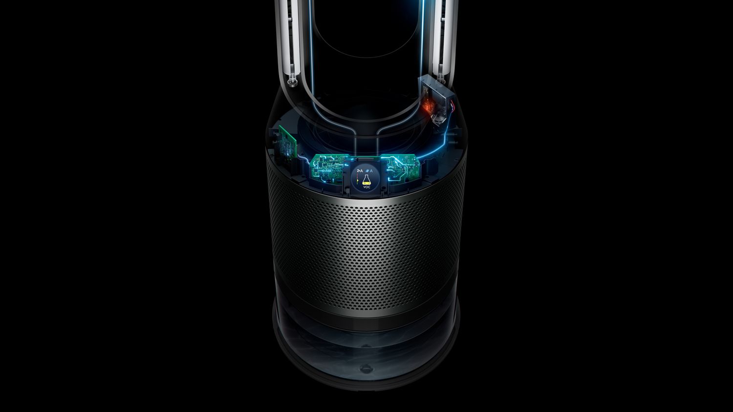Dyson 加湿器 扇風機 MF01 BN ブラックニッケル