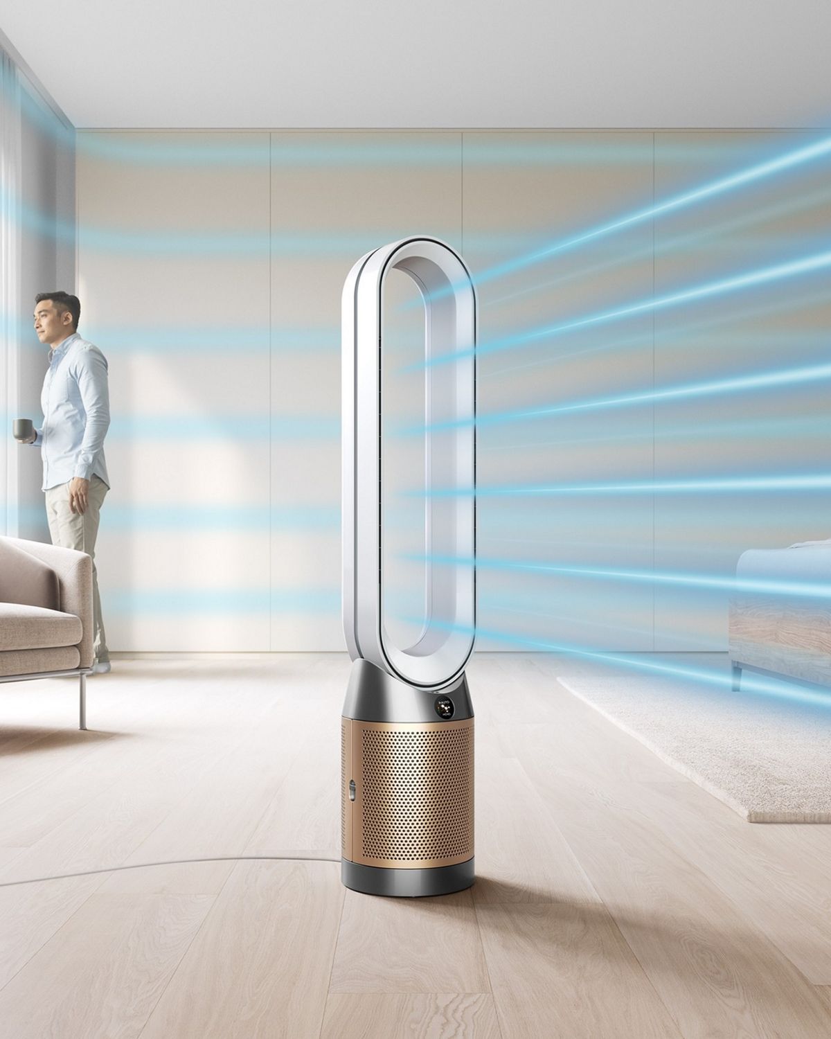 Dyson purifier circulating air