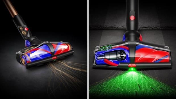 elektroszczotka czyszcząca All Floor ConesTM Sense zbierająca włosie z podłogi