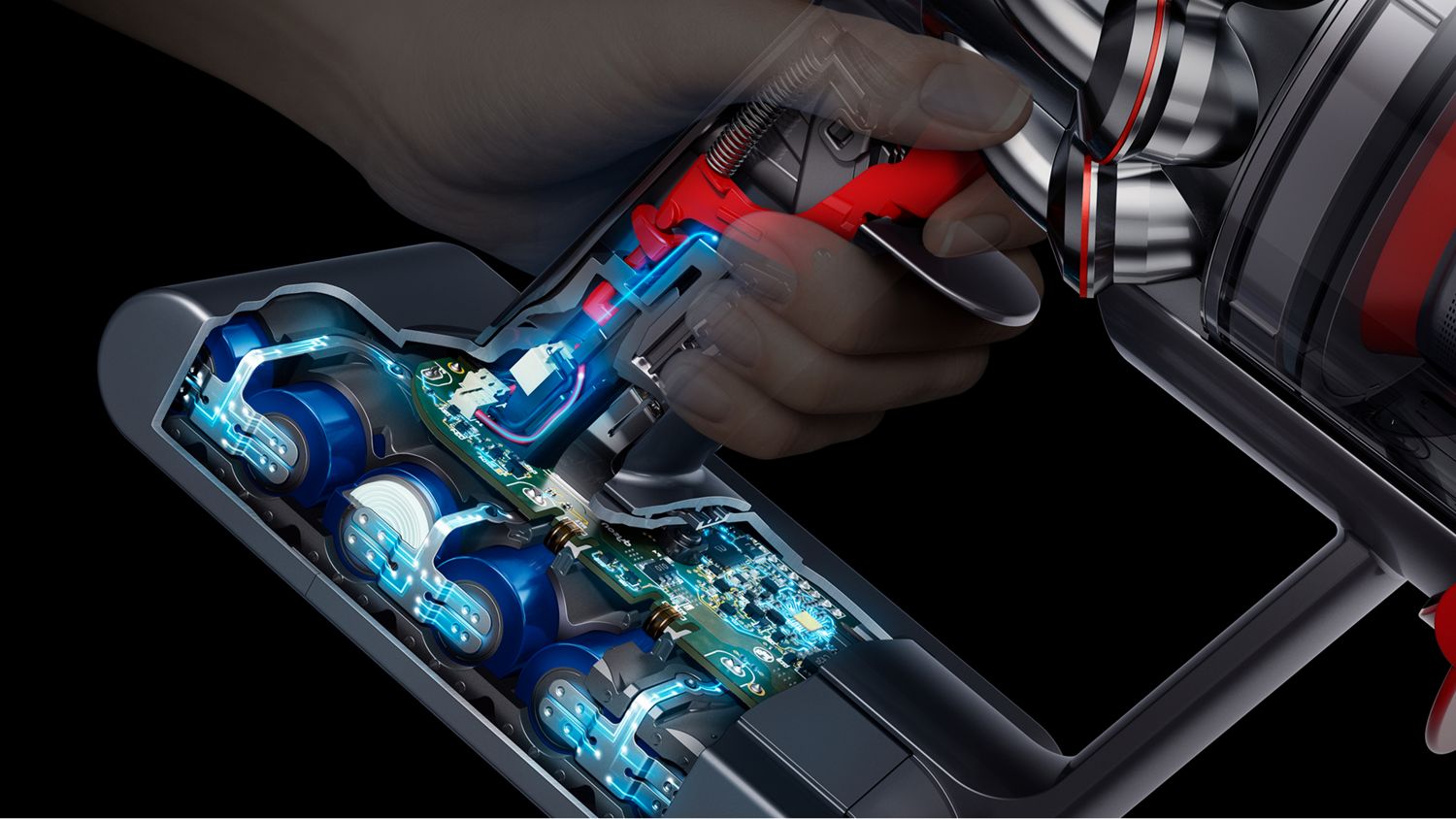 Седумќелиска батерија на Dyson V11 Advanced