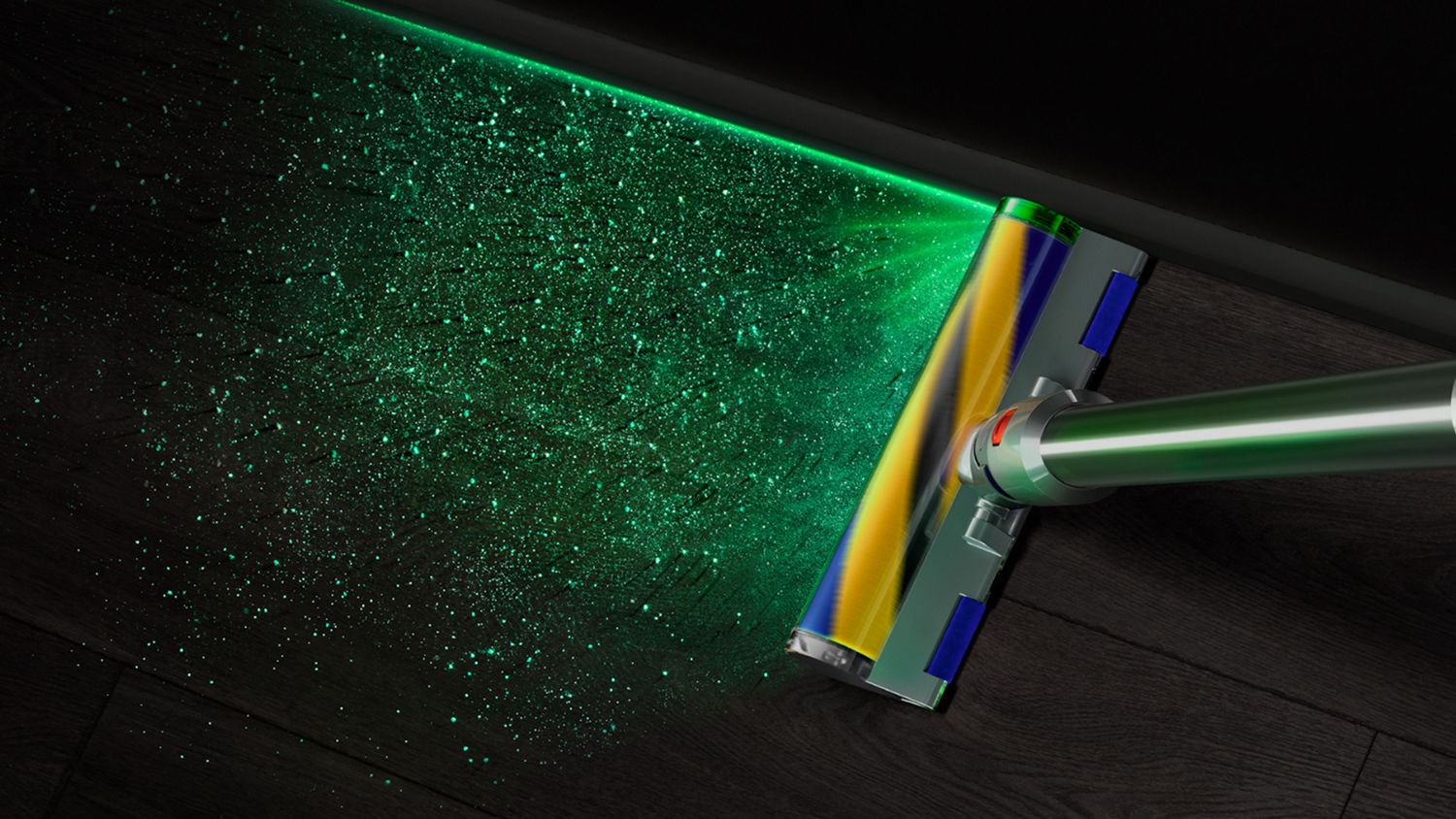Die Dyson Fluffy Optic Bodendüse wird verwendet, um Staub und Schmutz von Hartböden zu entfernen.