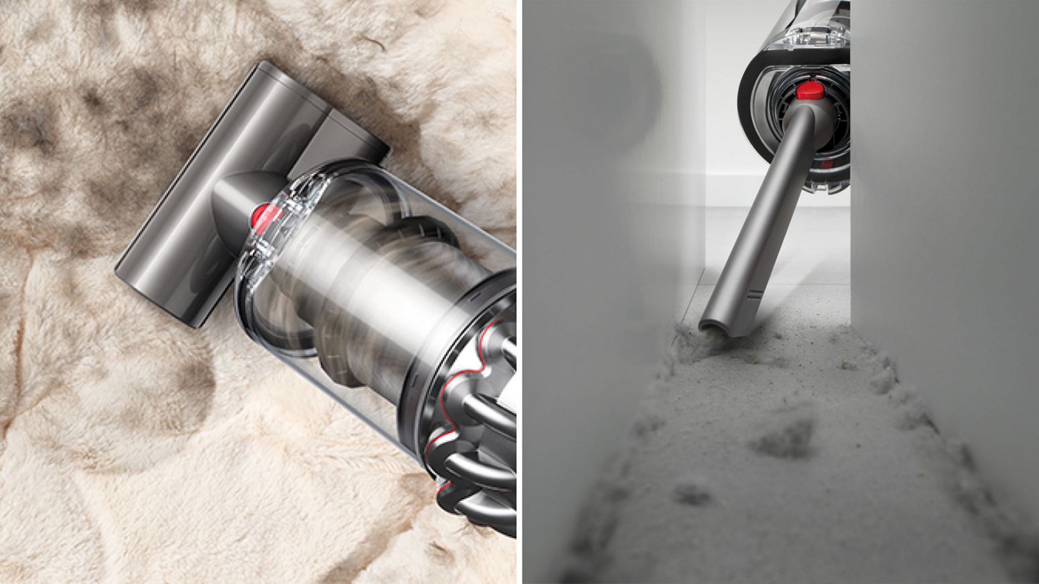 The Mini motorized tool is used to clean a pet bed and Crevice tool used to clean a gap between furniture.