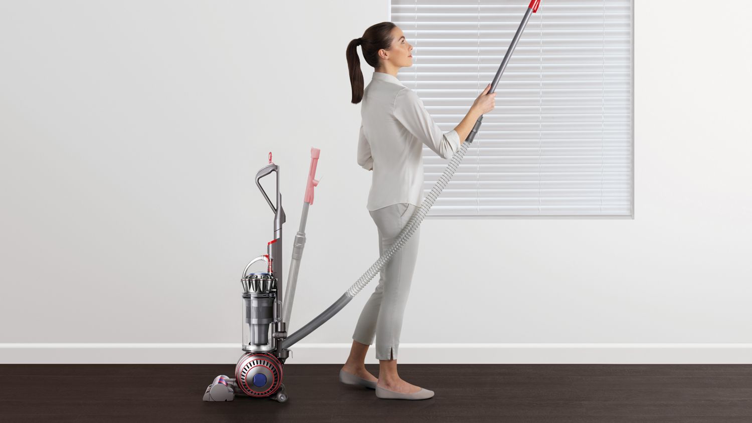 Dyson Ball Animal 3 Extra vacuum cleaner used to clean around the home.