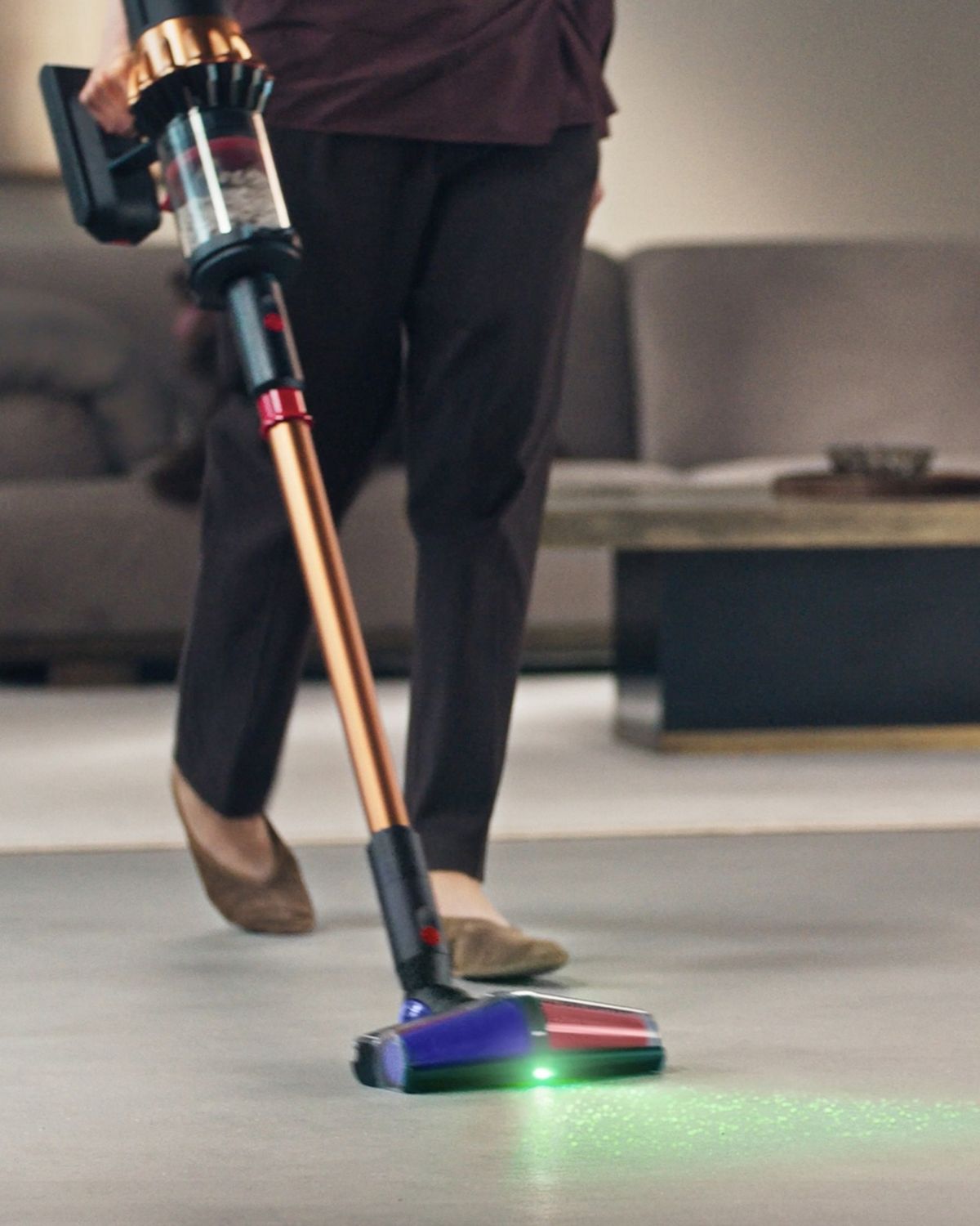 Dyson V16 Piston Animal vacuum cleaner used to clean around the home.