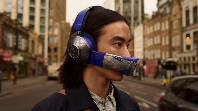 Dyson Zone™ Absolute+ ノイズキャンセリングヘッドホン プルシアン 