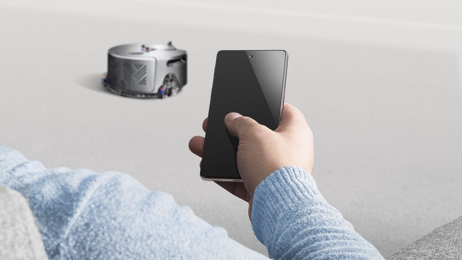 Aspirateur Robot Dyson 360 Heurist™ (Blue/Nickel) Dyson.fr