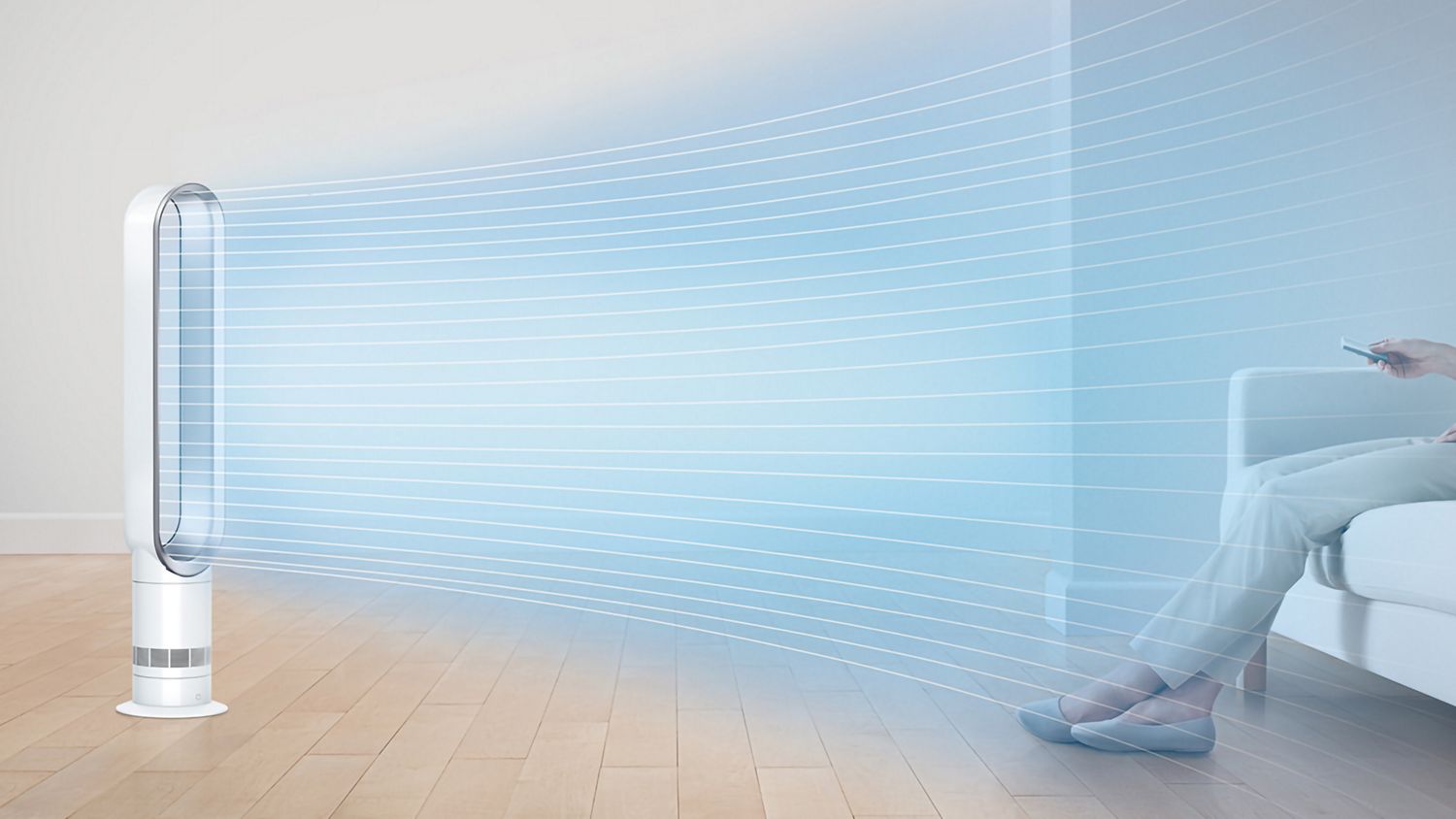 Dyson Pure Cool AM07 2025年 Dyson Cool AM07 wentylator z pilotem zdalnego sterowania