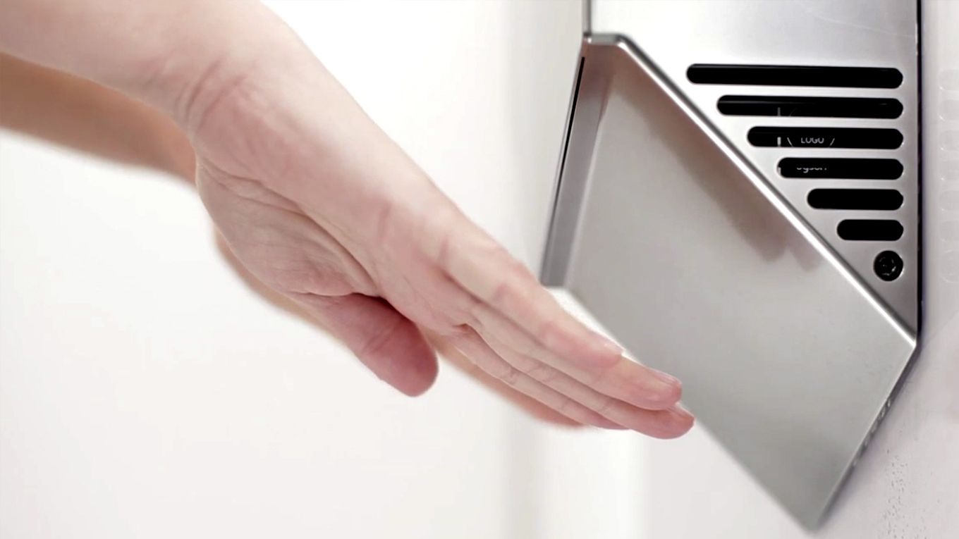 Dyson Airblade V (Nickel) hand dryer Dyson