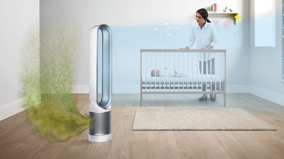 Dyson Pure Cool TP01 Air Purifier and Fan White  Silver